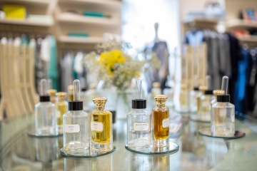 Detail na stůl s tinkturami